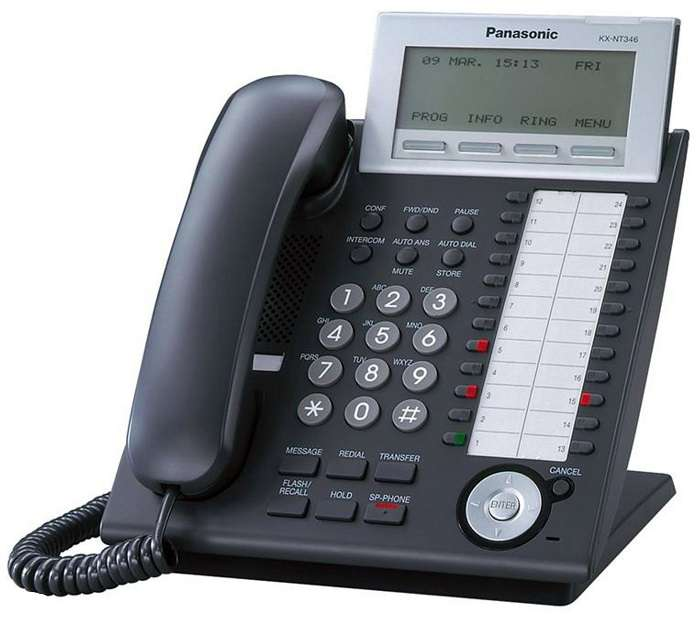تلفن سانترال پاناسونیک IP تحت شبکه مدل KX-NT346